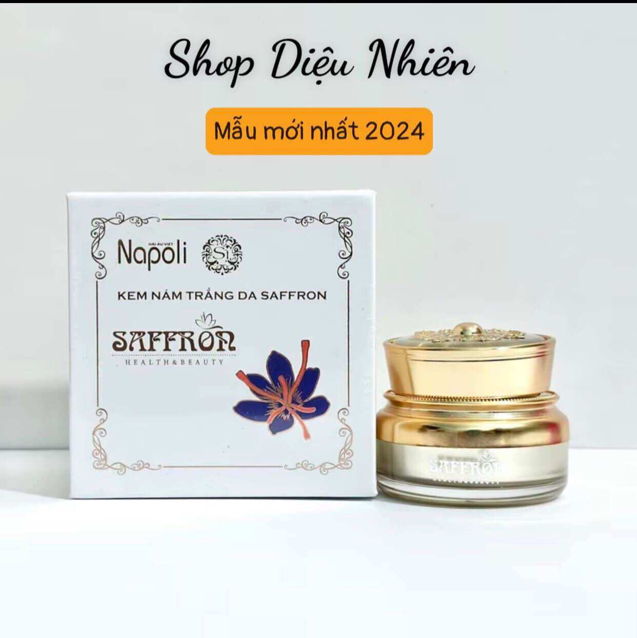 Kem nám trắng da saffron hải âu việt 20gr-mờ nám tàn nhang-trắng da