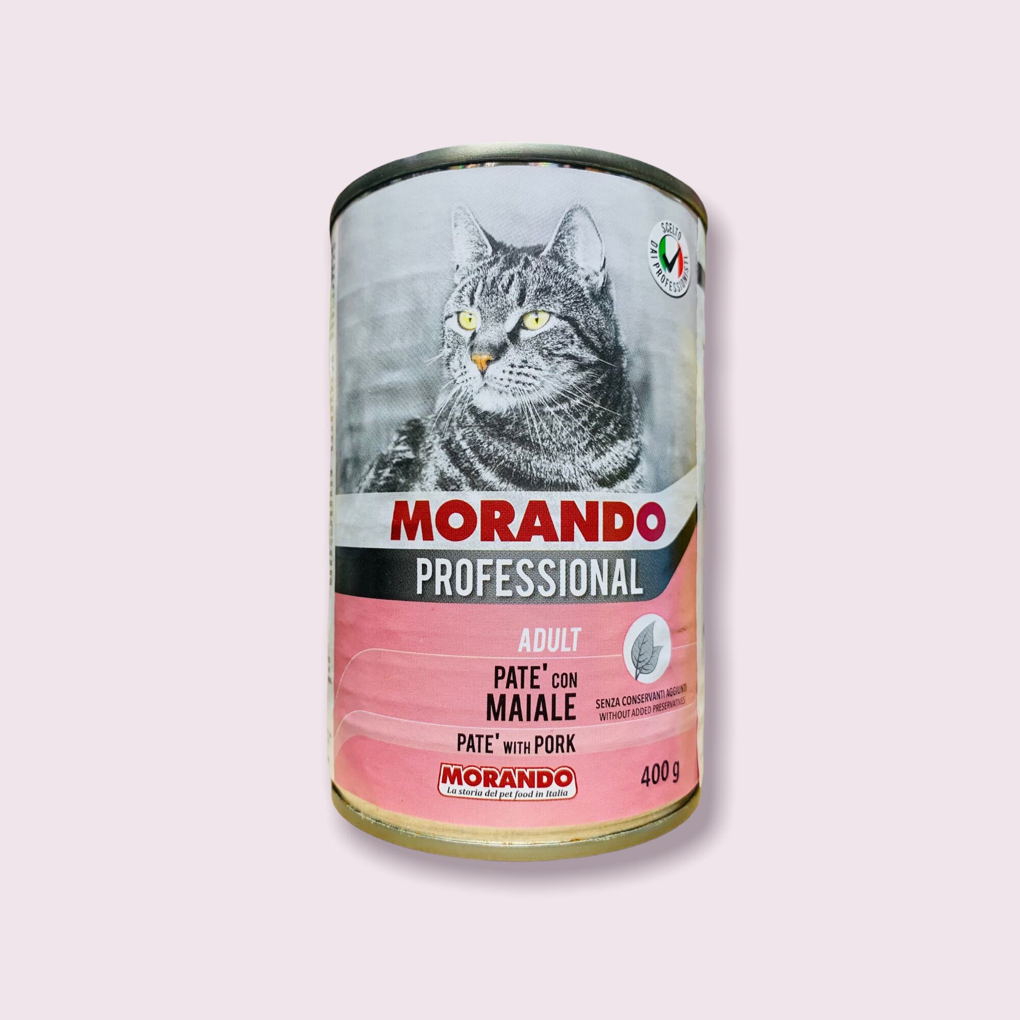 Combo 24 lon Pate cho mèo Morando 400g mix 6 vị
