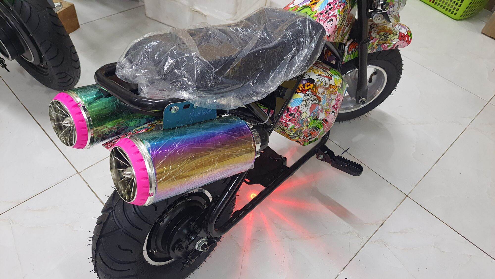 xe điện Cucake động cơ 3 pha liền bánh 36v 500w