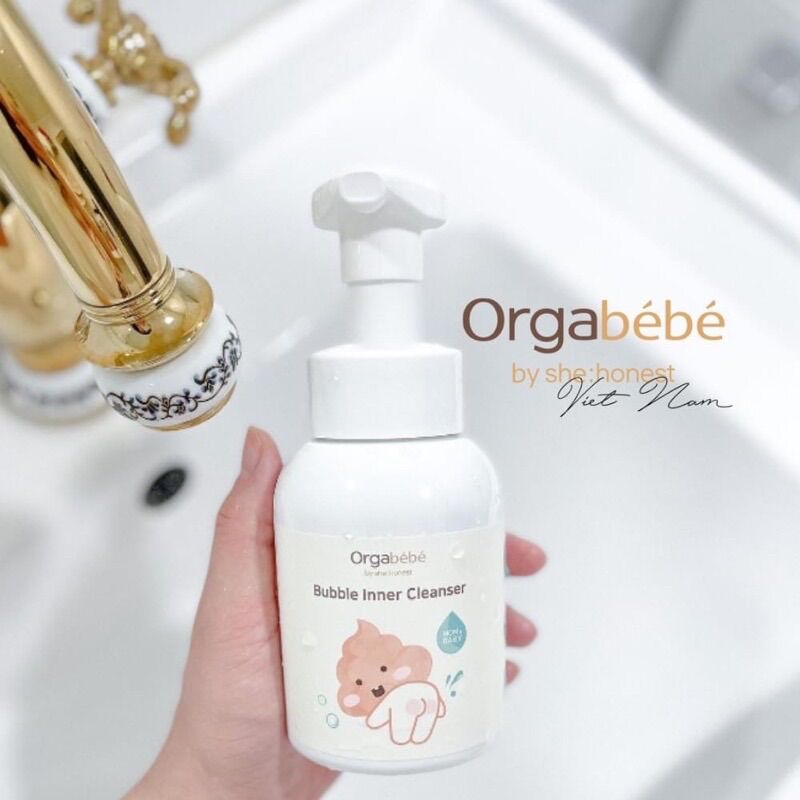 Dung dịch vệ sinh cho bé orgabebe
