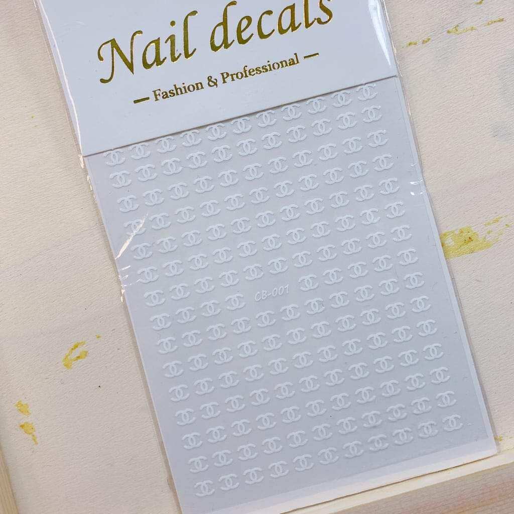 Stiker trang trí móng ,miếng dán trang trí móng nail chuyên dụng