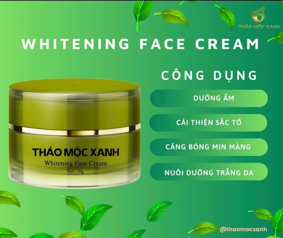 [Sẵn] Combo Thảo Mộc Xanh ( 1 Kem Face + 1 Vàng)