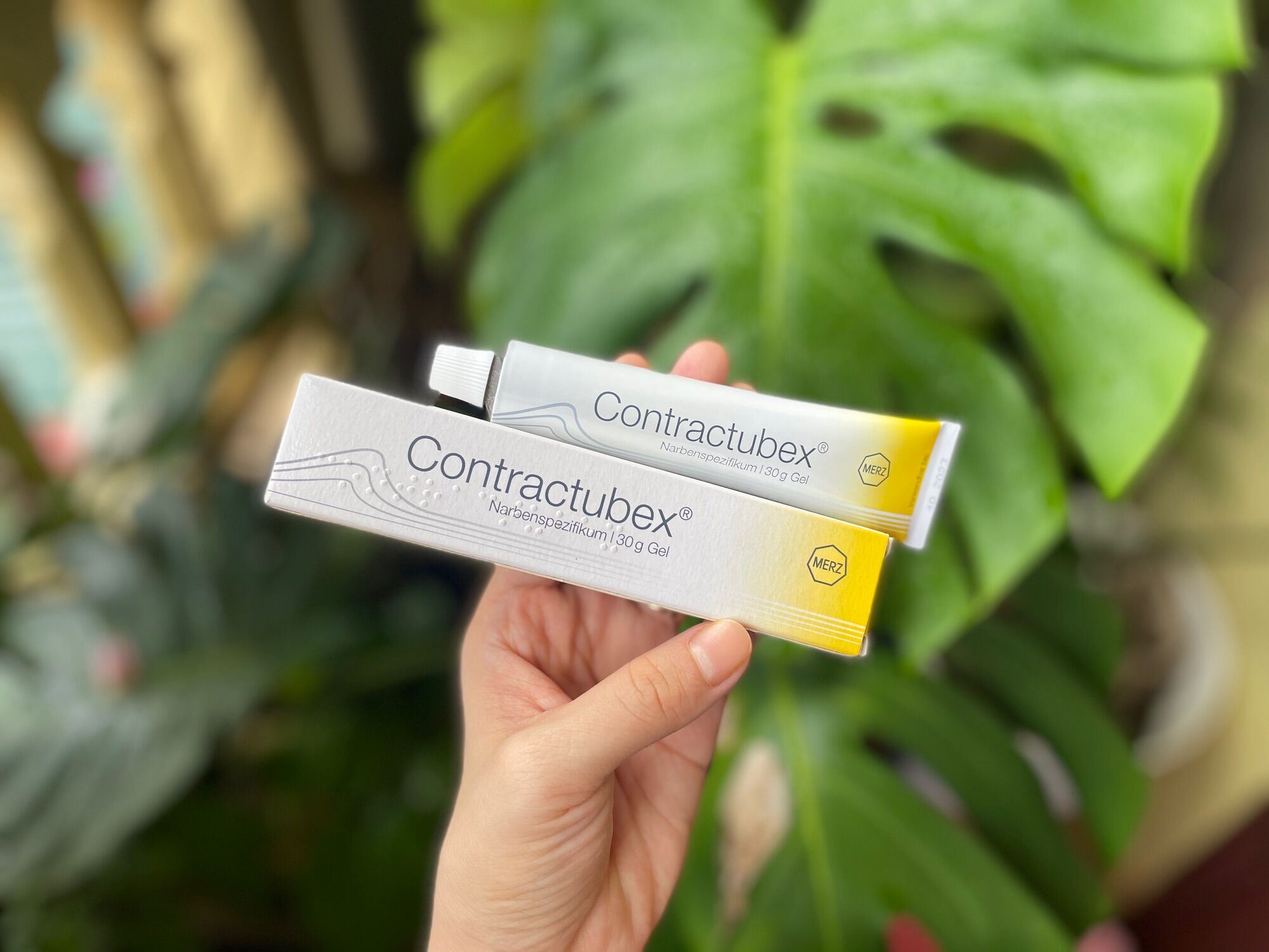 Kem làm mờ sẹo Contractubex Đức, tuýp 30g