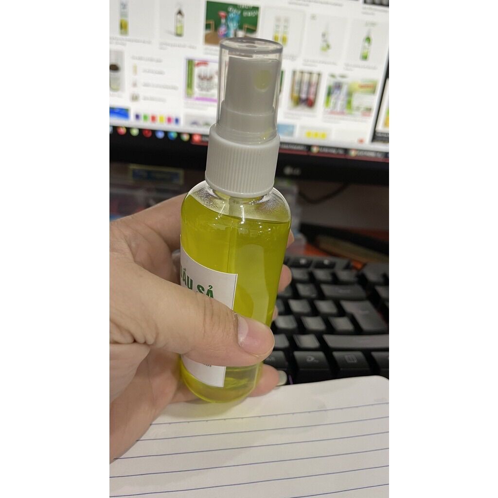 100ml Tinh dầu chanh sả xịt phòng