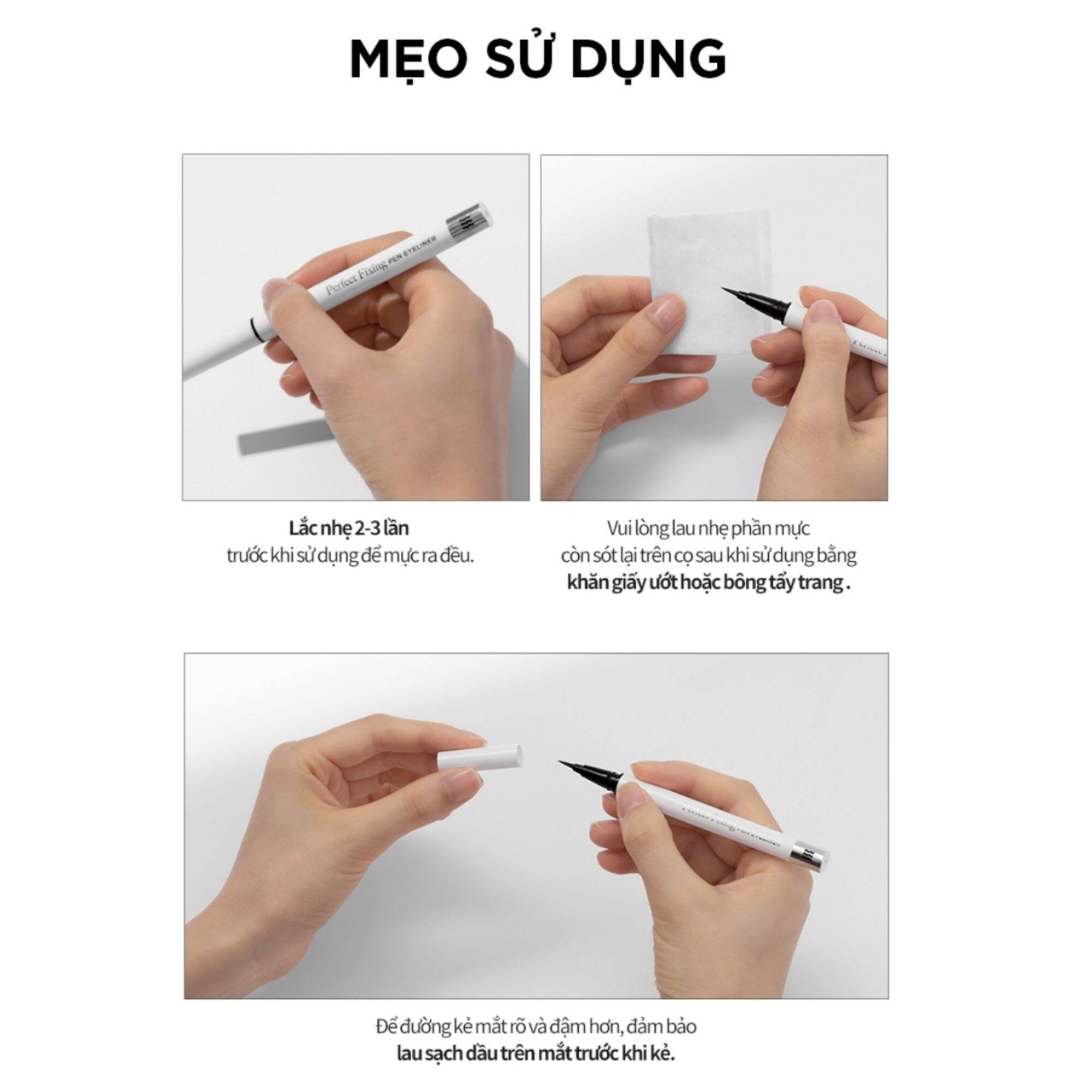 (HSD 25/3/2025) Kẻ mắt Merzy Another Me The First Pen Eyeliner