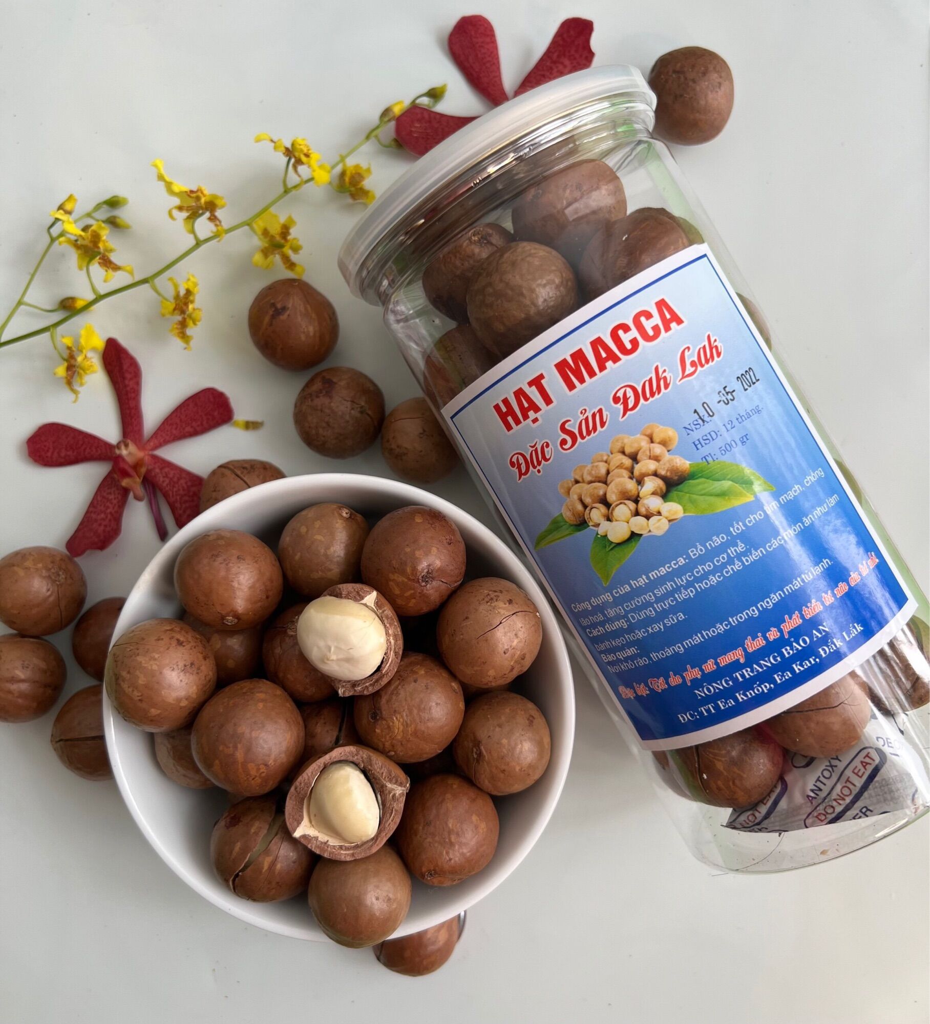 500g Nhân Macca sấy