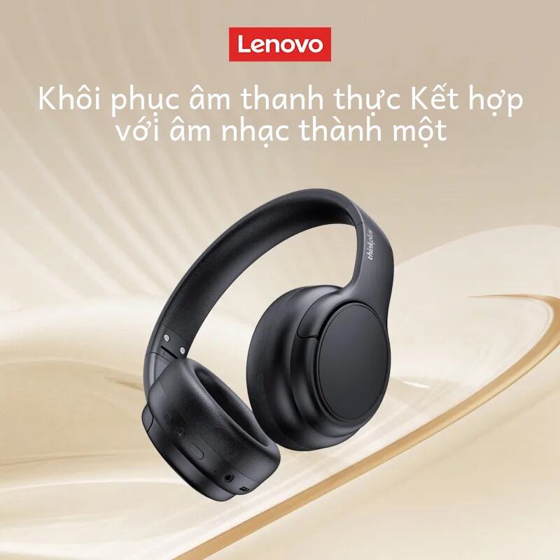 Lenovo TH20 Bluetooth 5.3 Tai Nghe Có Âm Bass Mạnh Mẽ HiFi Khôi Phục Âm Thanh Chủ Động Khử Tiếng Ồn 