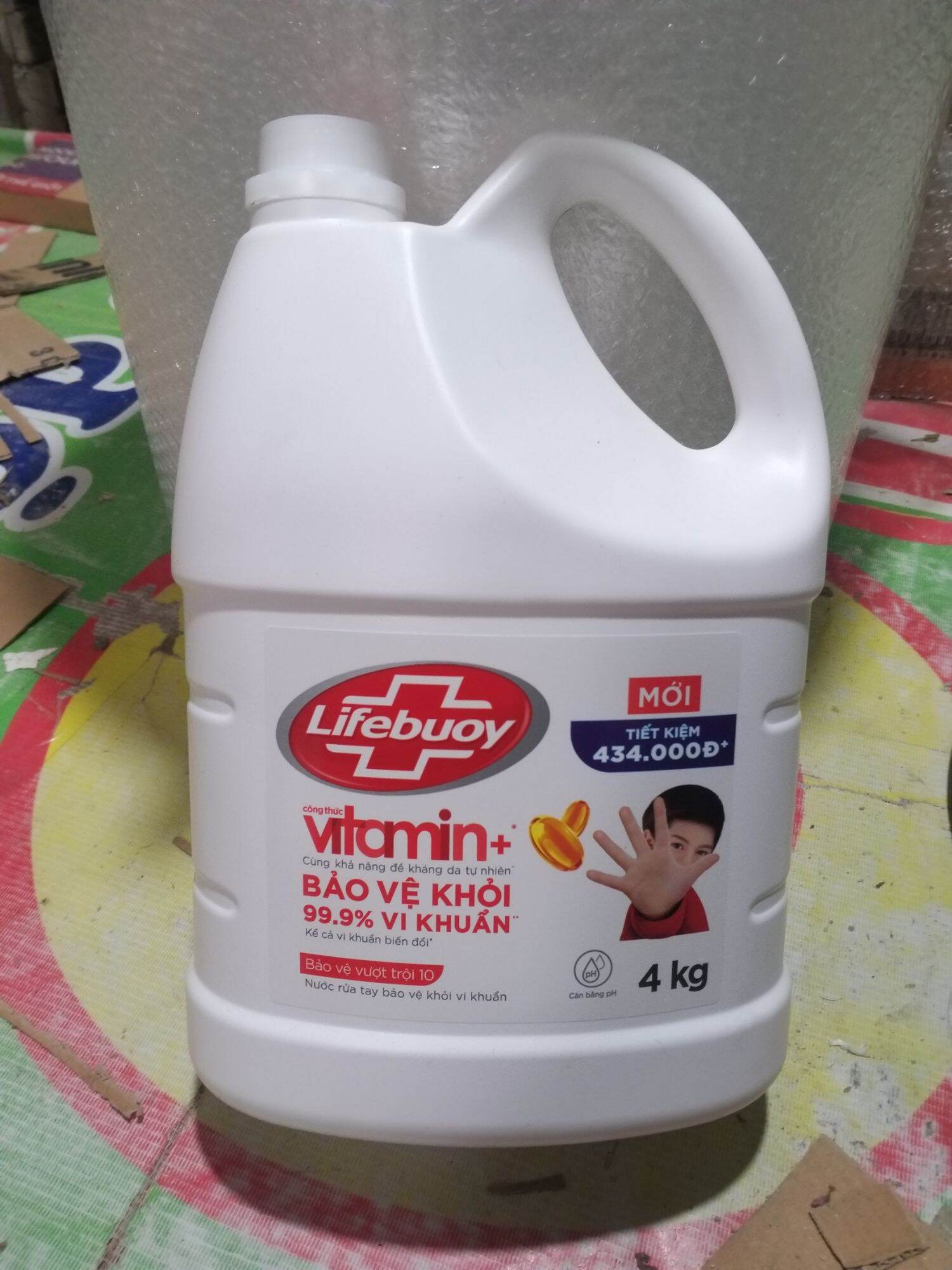 Nước rửa tay LIFEBUOY 4kg