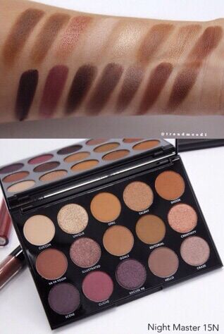 Bảng màu mắt Morphe 15 ô
