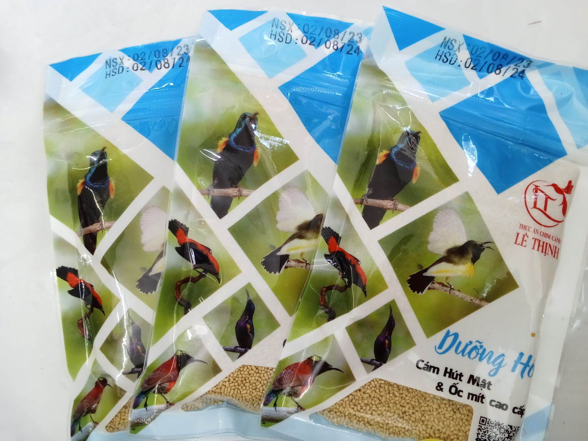 Cám hút mật và Ốc mít Lê Thịnh (dưỡng hót) mẫu mới 100g