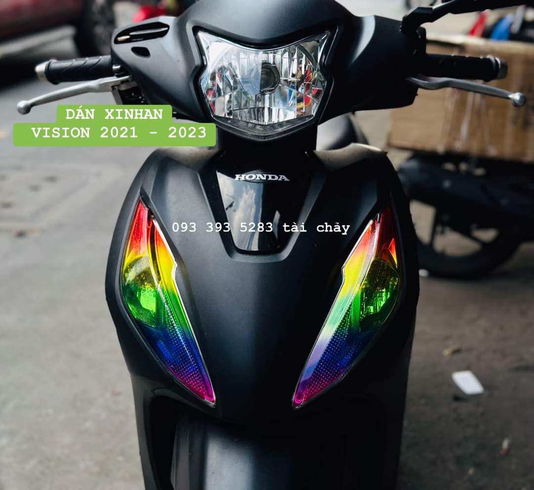 [ 1 CẶP ] DÁN XINHAN DECAL TRƯỚC CHO VISION 2021 - 2023