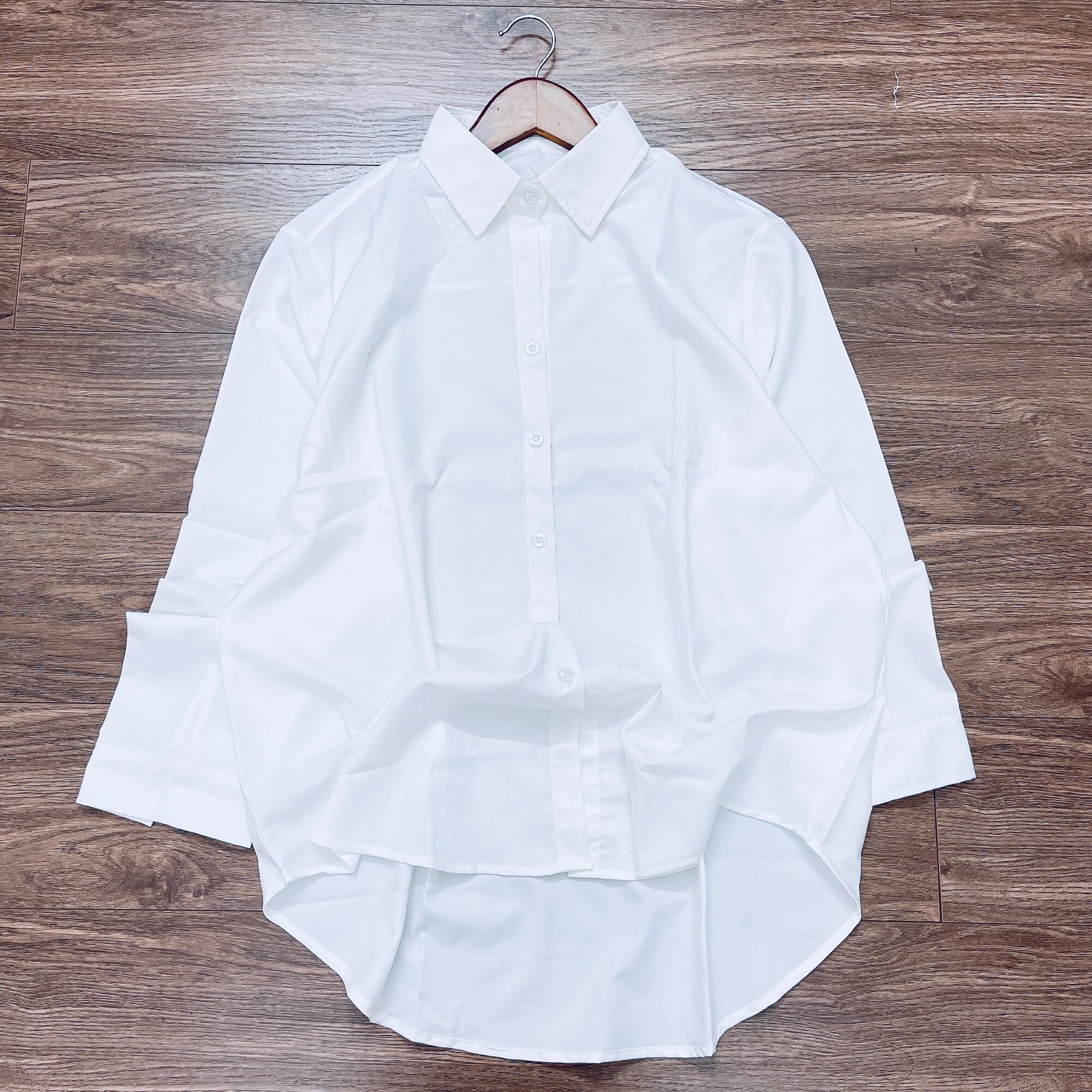 Bền Đẹp giá rẻ - Sơ Mi Trắng Nữ - Đủ Size - Big size