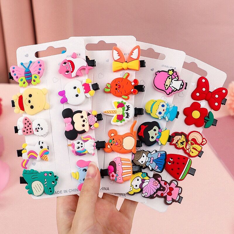 🍀 Set 10 Kẹp Tóc Hàn Quốc Cute Cho Bé Gái 🍀