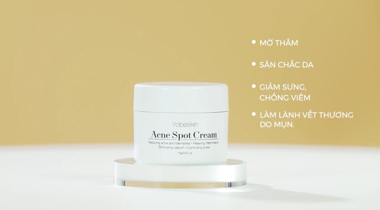 [ Chính Hãng ] Kem Chấm Mụn Yobeskin Acne Spot Cream - Yobe