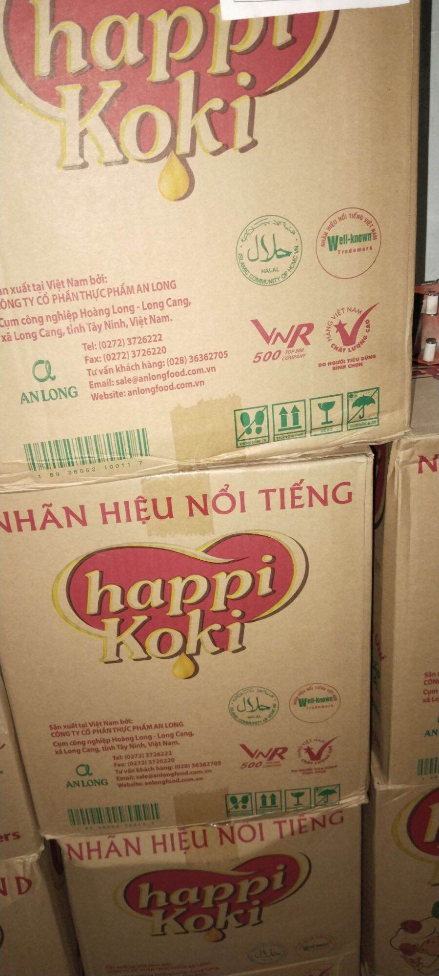 Happi Koki dầu ăn thực vật không chứa cholesterol loại 5lit thùng 4 bình