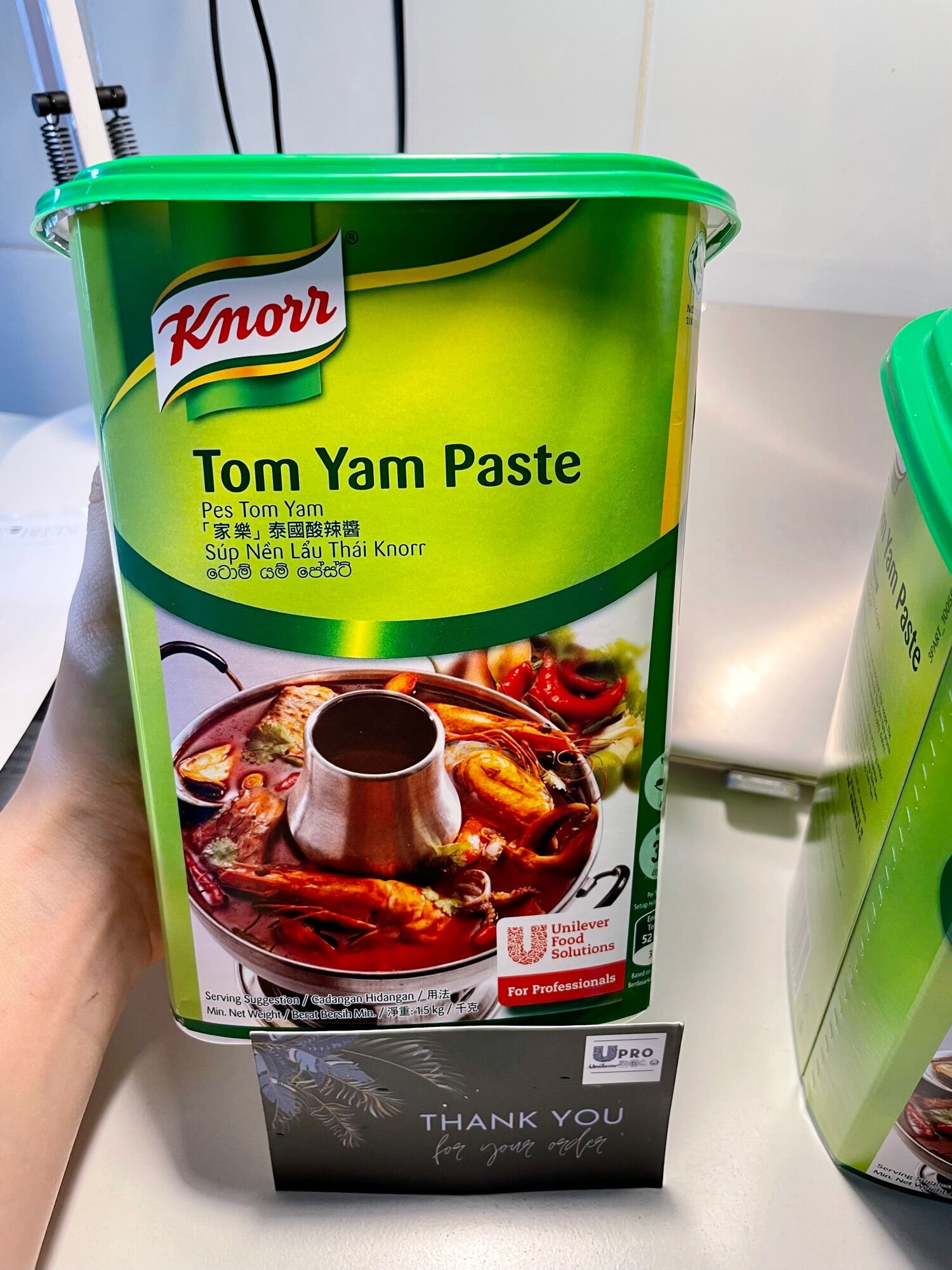 Súp nền lẩu thái knorr 1.5kg tom yam