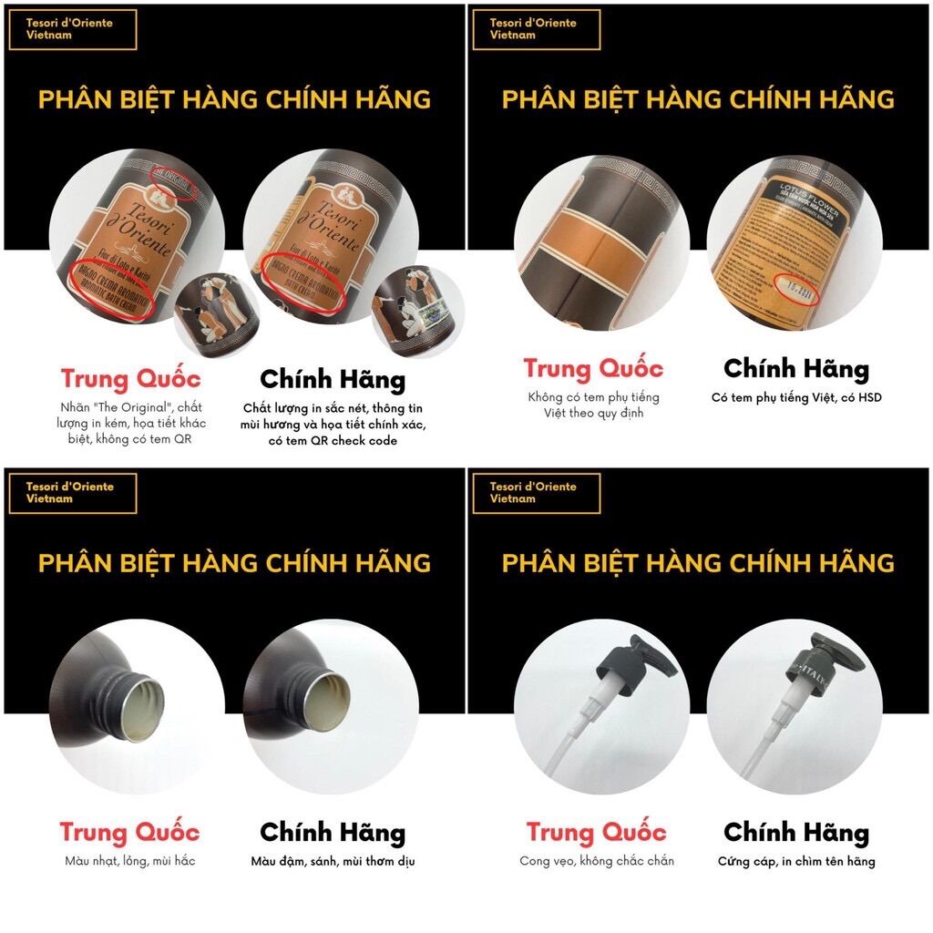 [HCM]SỮA TẮM NƯỚC HOA TESORI D’ORIENTE