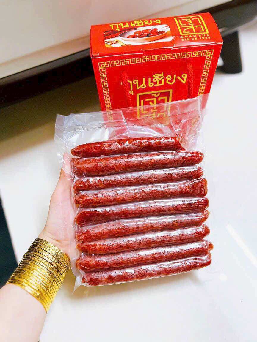 Lạp xưởng thái lan hộp 500gr