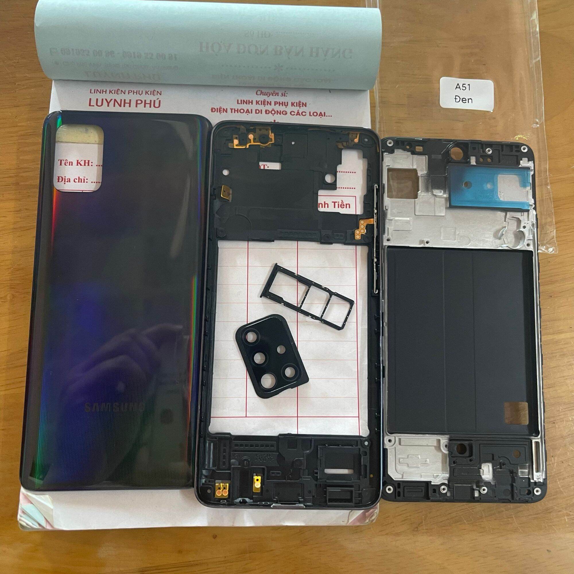 Vỏ samsung A51 đủ bộ chuẩn đẹp
