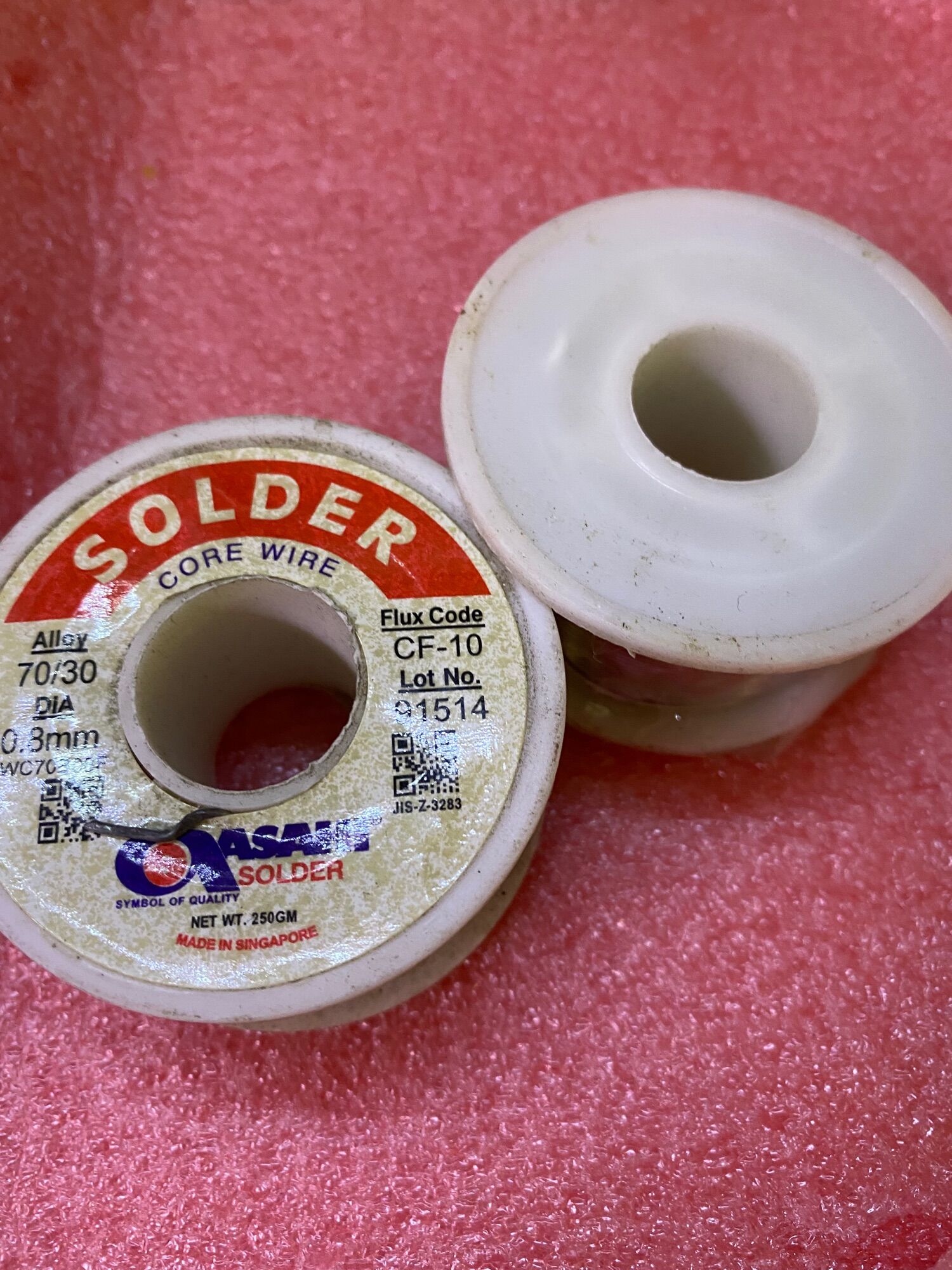 Thiếc hàn SOLDER 0.8 mm-100 gam (1 cuộn)
