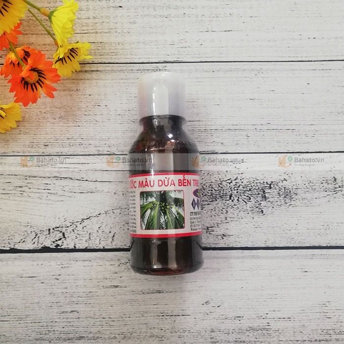 Nước màu dừa Bến Tre chai 100ml (loại 1)
