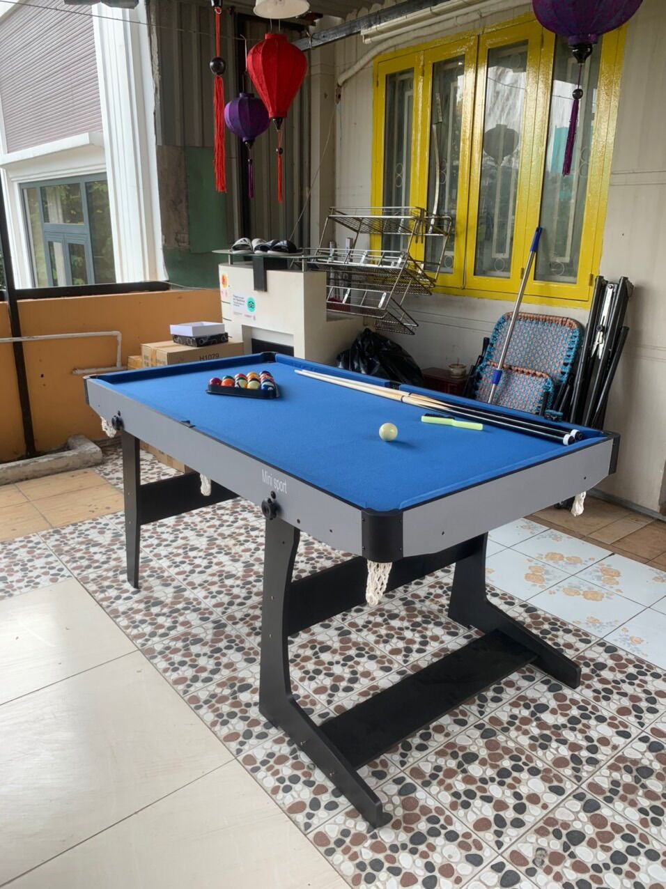 Bàn bida mini 1m6