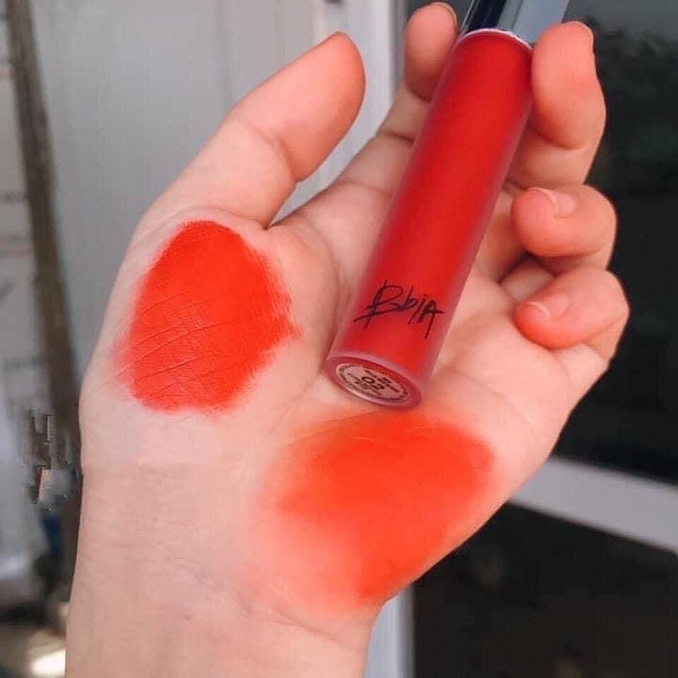 Son kem bbia 02 đỏ cam