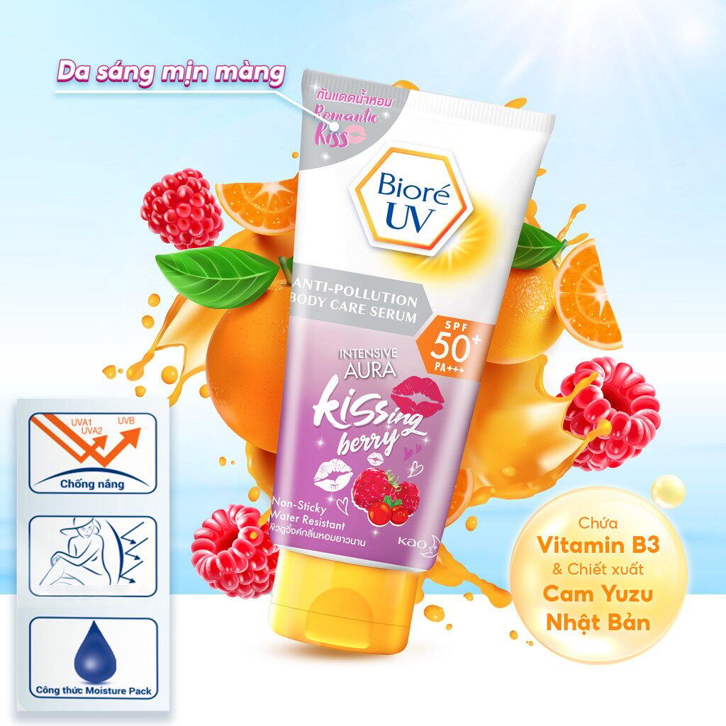 Chống Nắng Biore Serum dưỡng thể 150ml