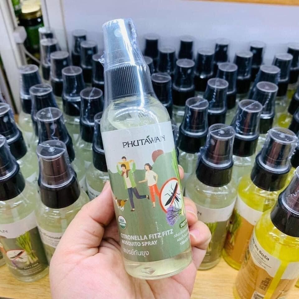 Chai Xịt chống muỗi cho bé PHUTAWAN 100ml