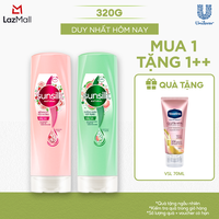 Dầu xả Sunsilk Natural Dưỡng Ngăn Gãy Rụng và Mềm Mượt Tỏa Hương 320g