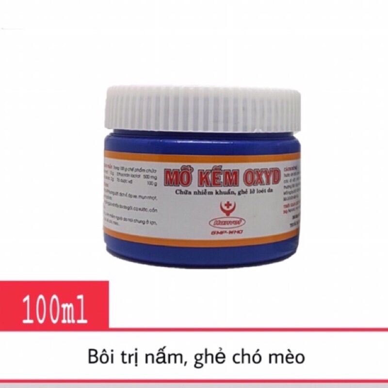 1 lọ mỡ kẽm OXYD dùng cho chó mèo