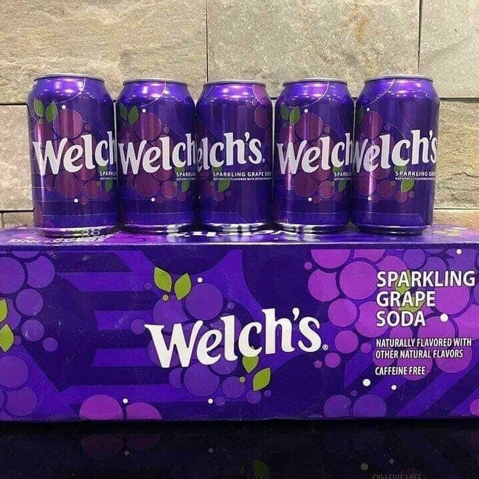 🌋Nước ngọt Mỹ vị nho Welch 🇺🇸