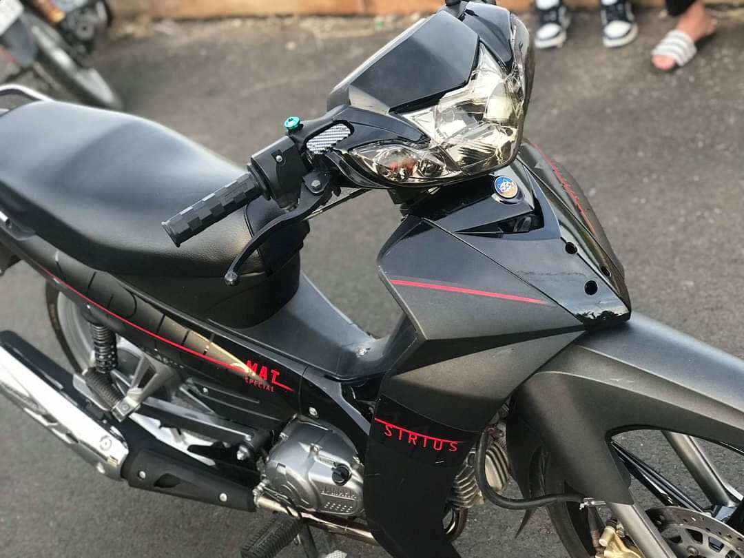 tem rời sirius đen tem zin tặng kèm set logo