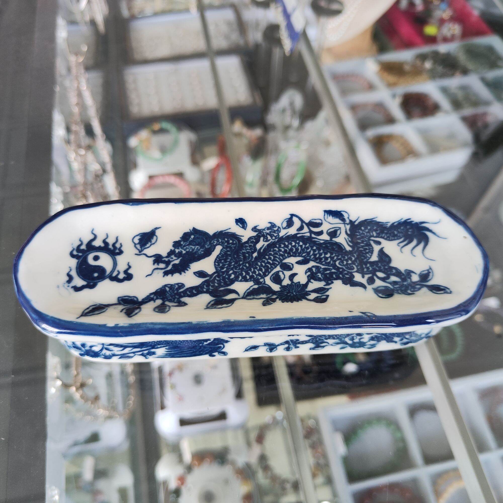 Bộ 3 Chén Thờ Cúng - Bộ Kỷ 3 Chén Men Lam