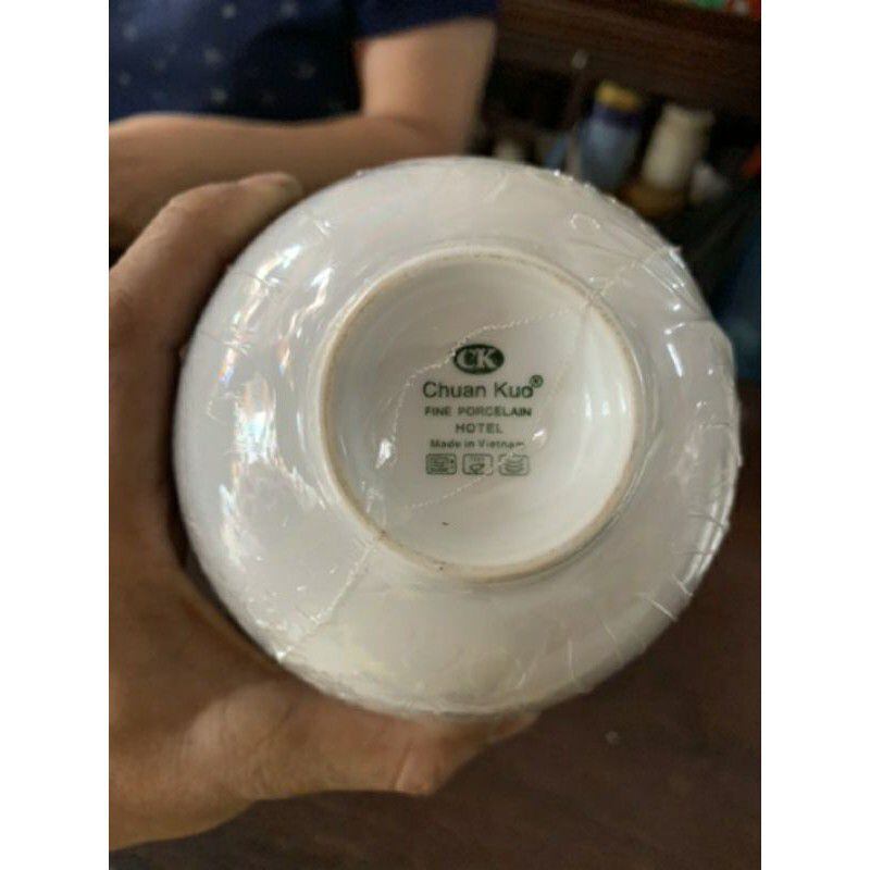 chén cơm CK, chén cơm trắng 10 chén