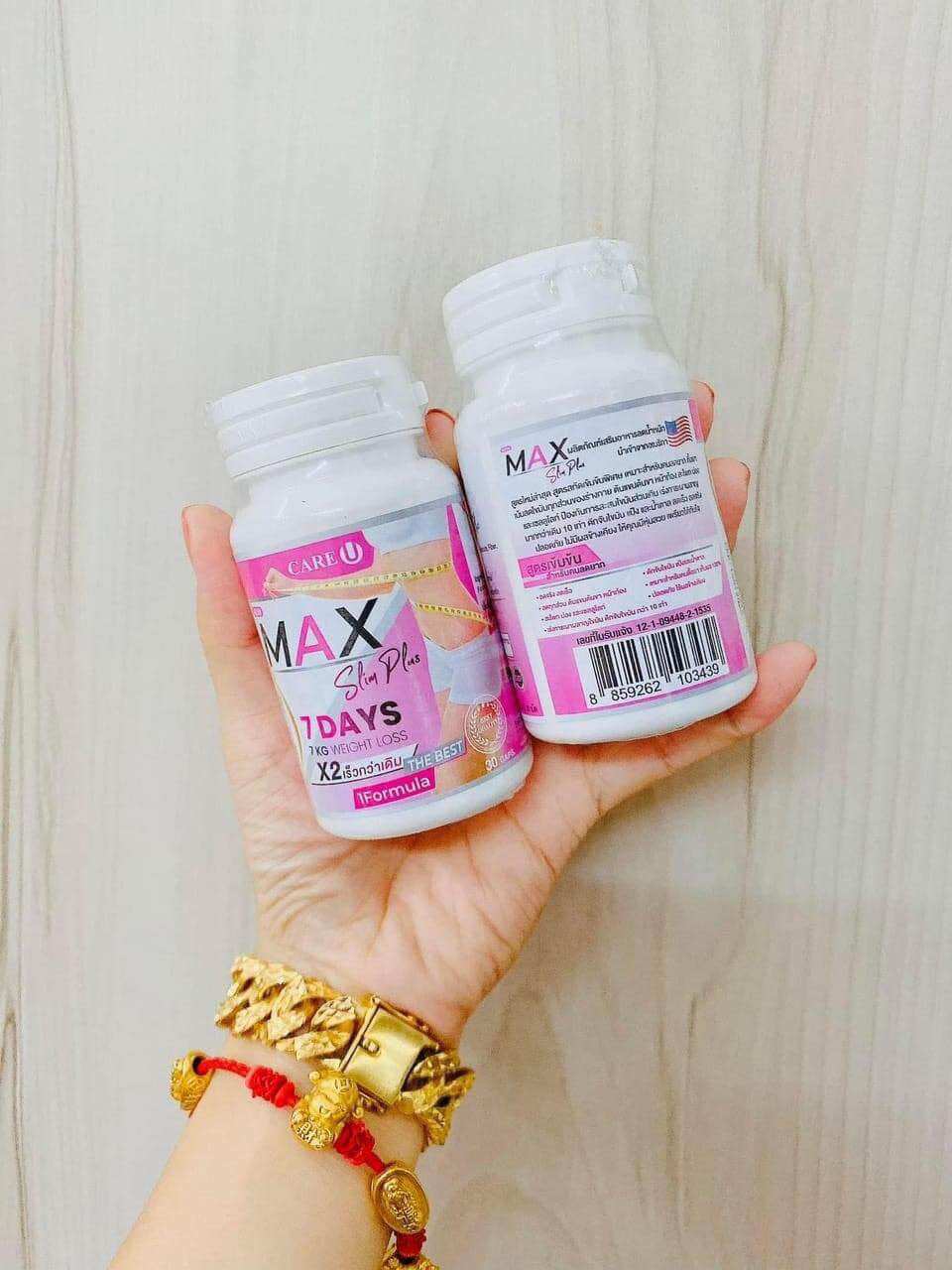 Lọ 30viên giảm mỡ max 7days plus x2 thái lan