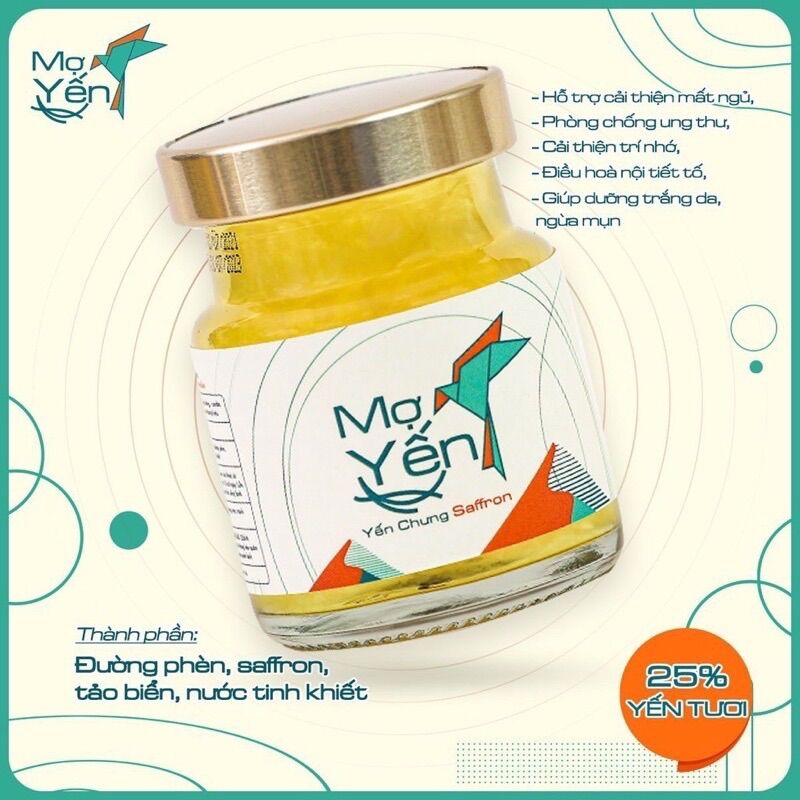 COMBO 10 HỦ YẾN CHƯNG SẴN MIX VỊ