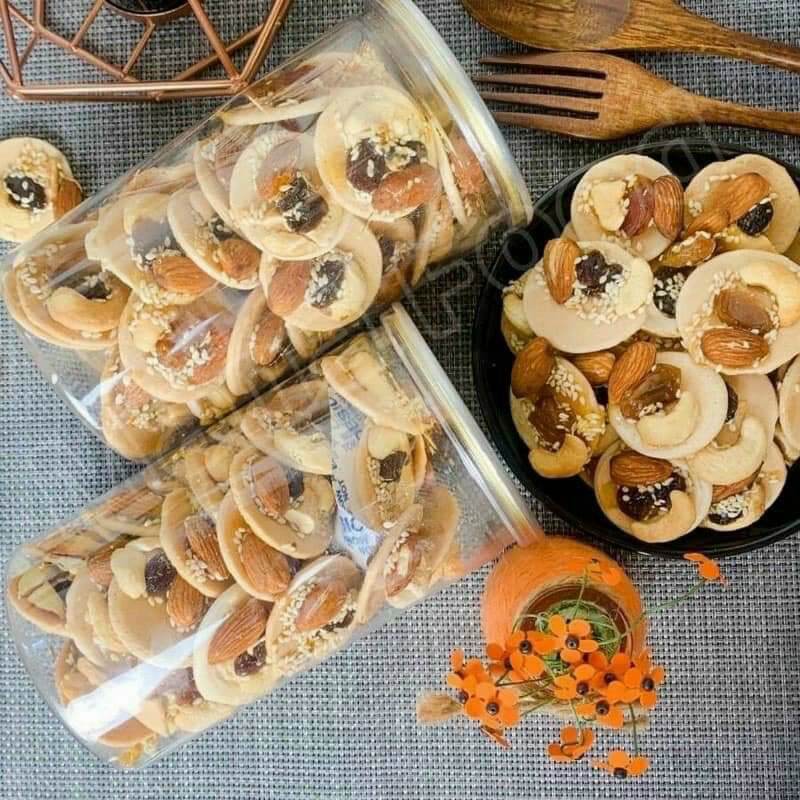 Bánh đồng tiền mix vị 350g