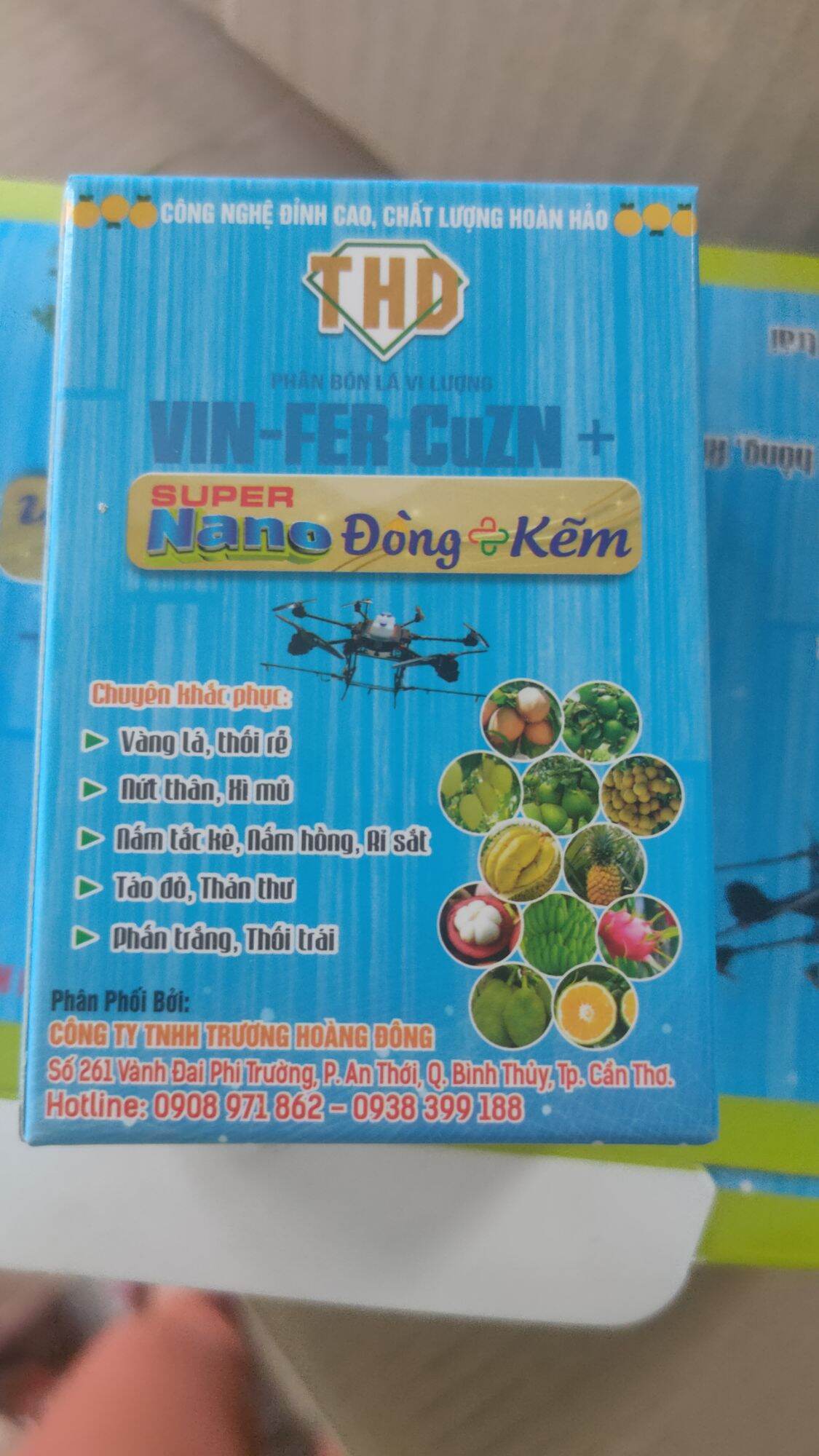 Phân Bón Sinh Học THD - NANO Đồng
