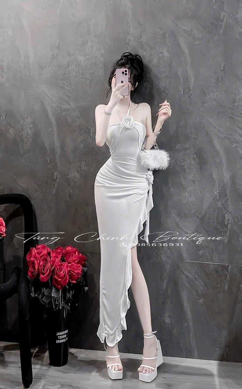 váy dây body, váy đuôi tôm