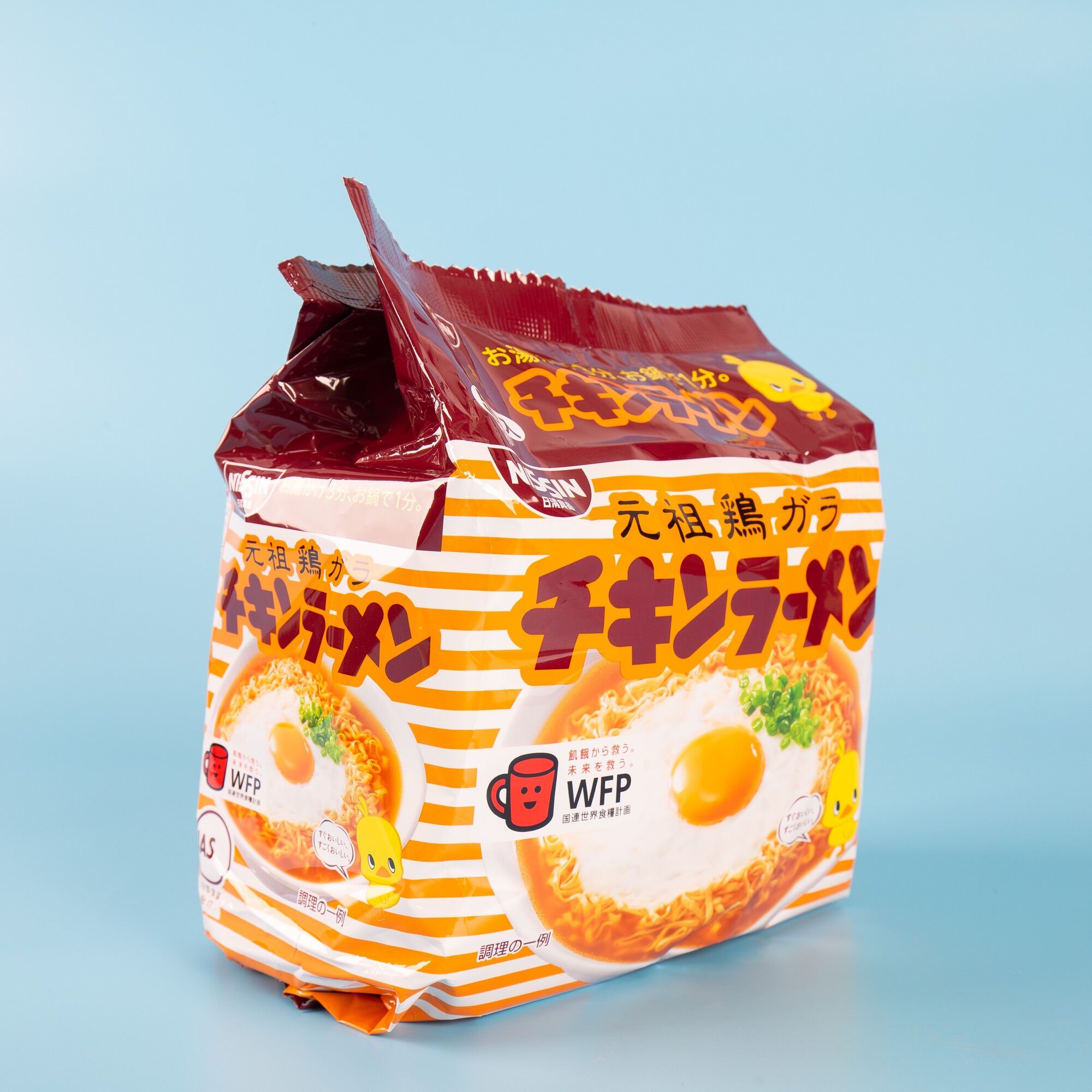 [Ichiban Market]  Mì Gà Nissin Chicken Ramen 425g (5 gói/bịch)