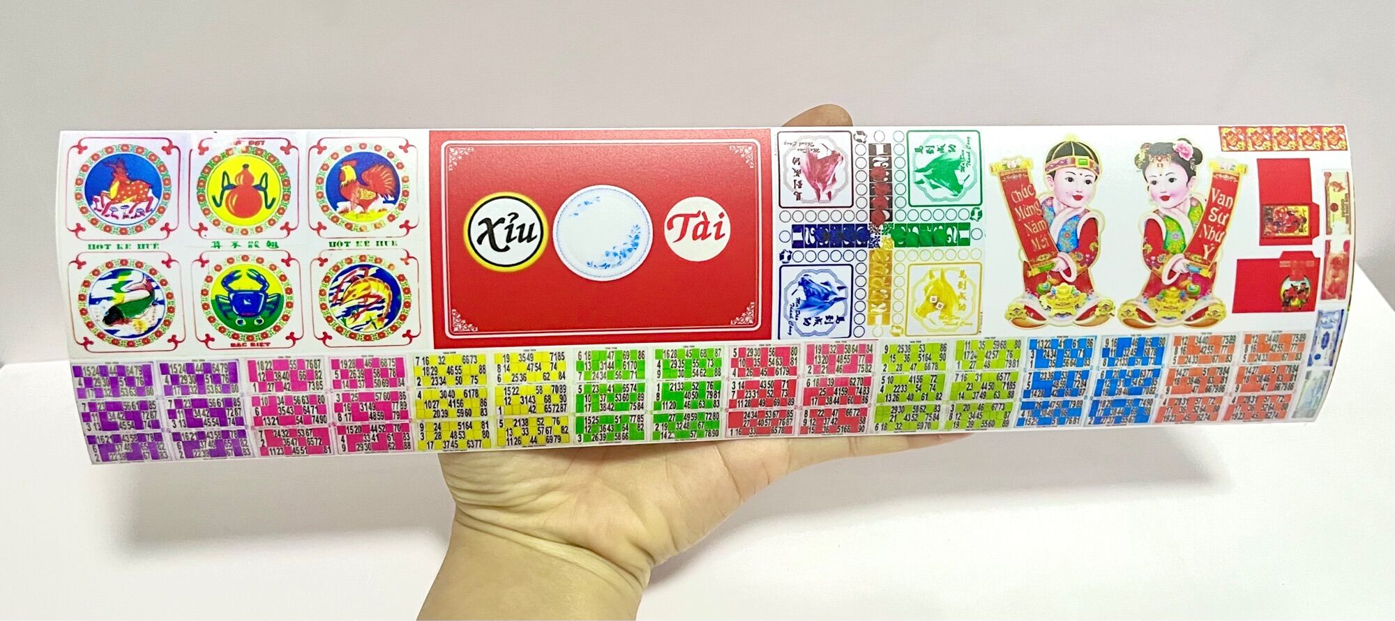 Mô hình tết decan loto