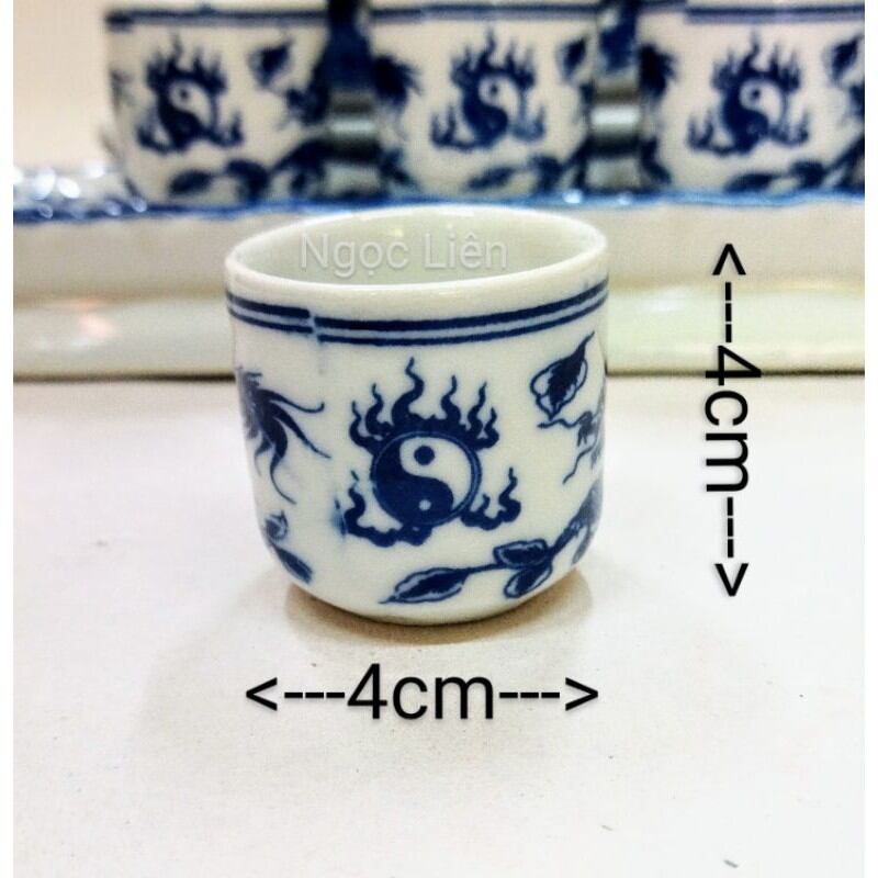Bộ 3 ly , 5 ly cúng bát tràng [ loại đẹp]