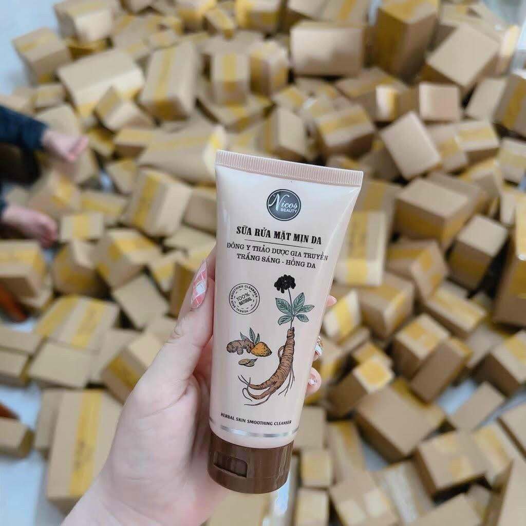 Sữa rửa mặt nicos nhân sâm