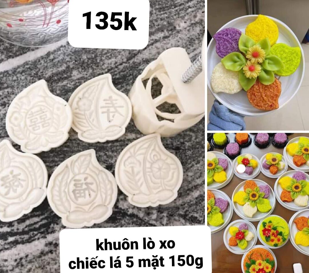 Khuôn lò xo 150g 5 mặt lá
