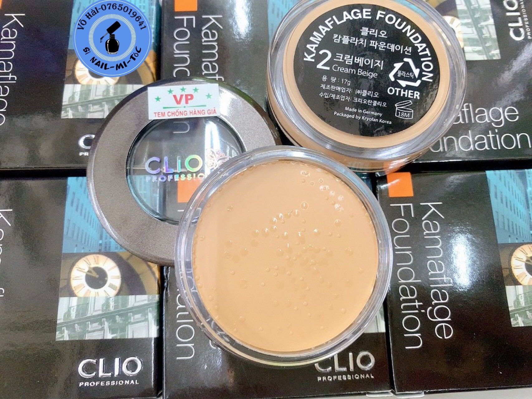 Kem nền che khuyết điểm clio