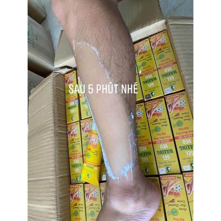 Gel Waxing Veo Kem Tẩy Lông Mật Ong Làm Sạch Lông Sáng Da