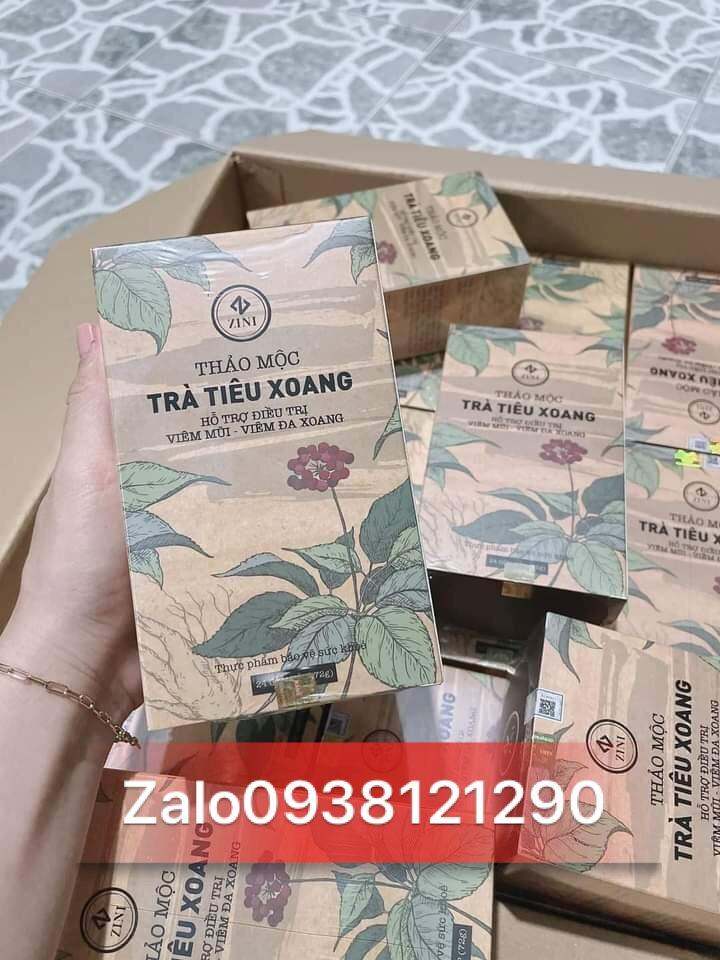 Trà tiêu xoang zn chính hãng cty 100%