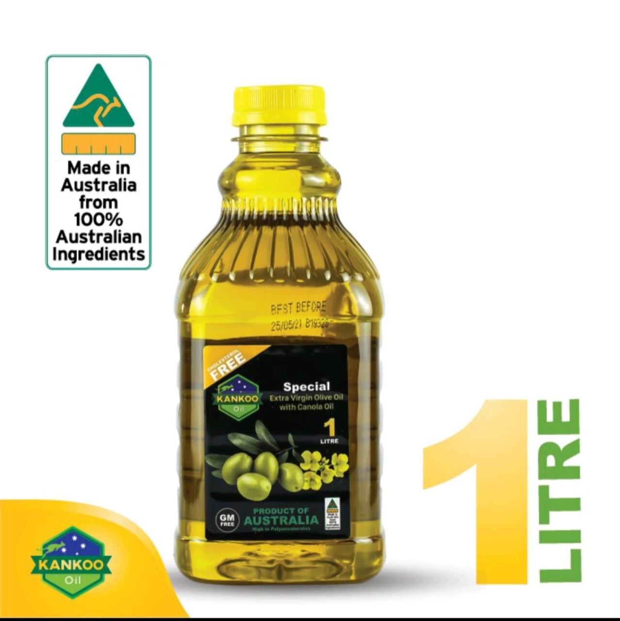 Dầu Olive Hạt Cải Nhập khẩu Úc Kankoo [1 Lít] thumbnail