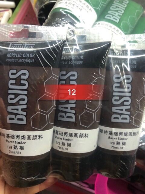 Bột vẽ móng basics 75ml